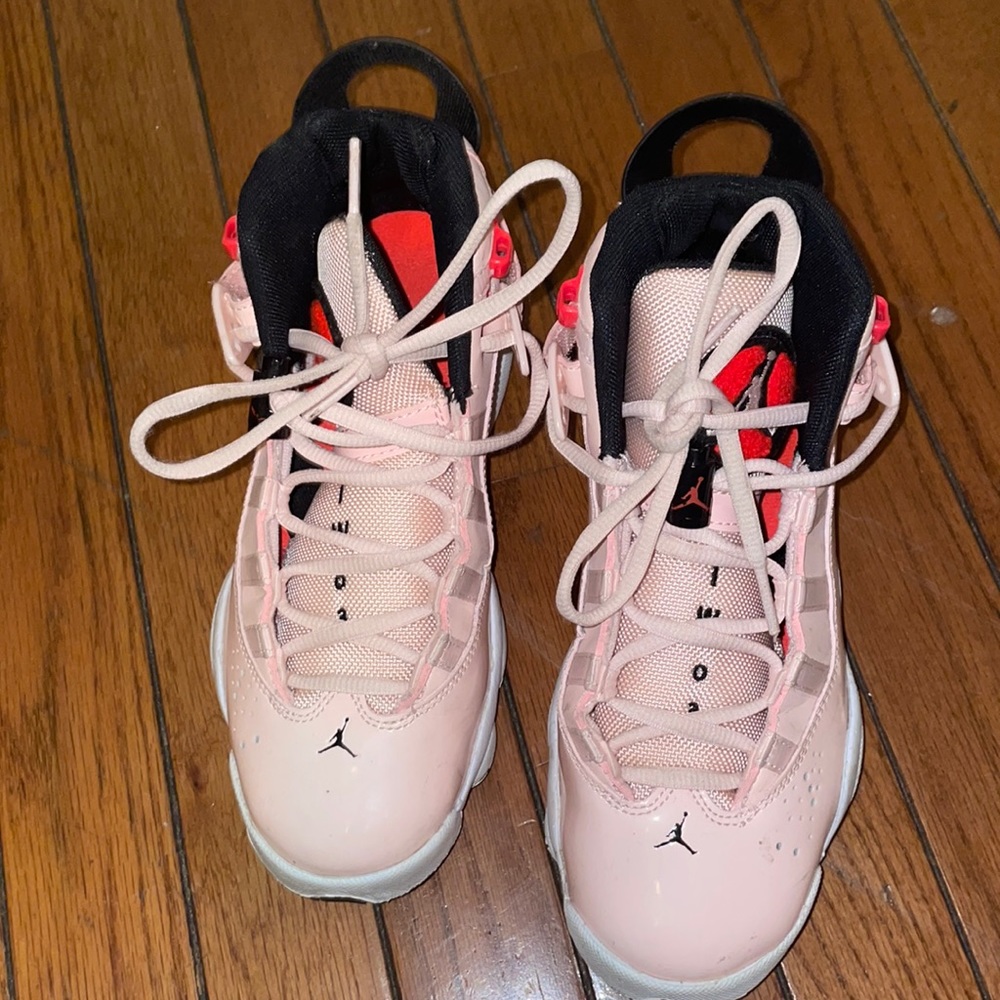 2021 Jordan 6 rings GS ‘Atmosphere’ | Basketball Sneakers | Size 4.5